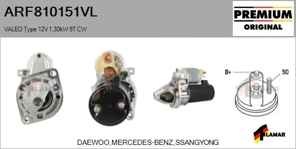 Starter (ARF810151VL)