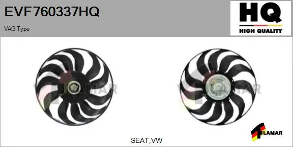 Fan, engine cooling (EVF760337HQ)