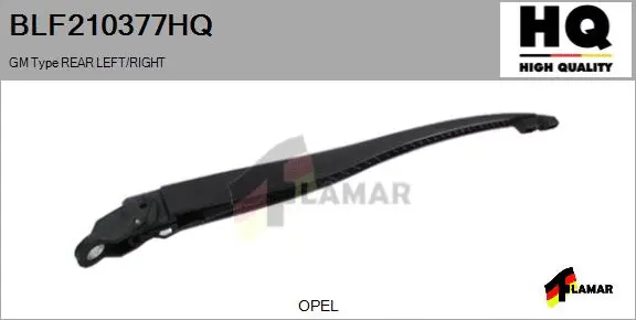 Wiper Arm, window cleaning (BLF210377HQ)