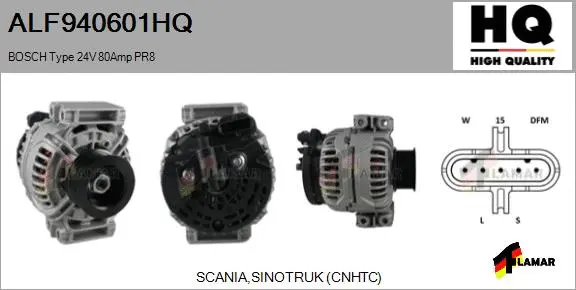 Alternator (ALF940601HQ)