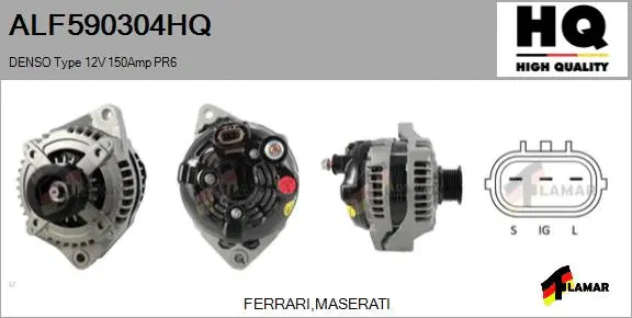 Alternator (ALF590304HQ)