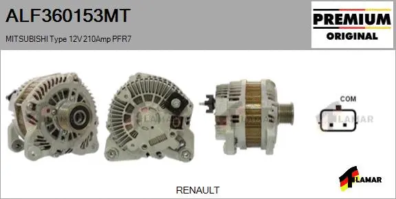 Alternator (ALF360153MT)