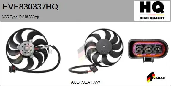 Fan, engine cooling (EVF830337HQ)