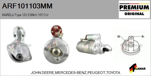 Starter (ARF101103MM)