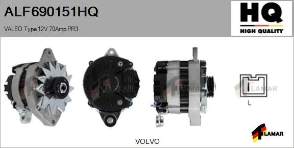 Alternator (ALF690151HQ)