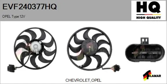 Fan, engine cooling (EVF240377HQ)