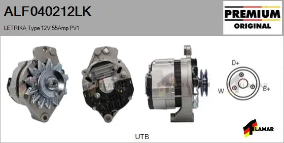 Alternator (ALF040212LK)