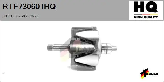 Rotor, alternator (RTF730601HQ)
