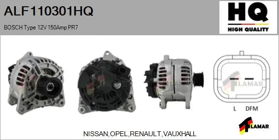 Alternator (ALF110301HQ)