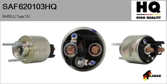 Solenoid Switch, starter (SAF620103HQ)