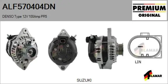 Alternator (ALF570404DN)