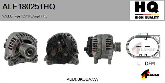 Alternator (ALF180251HQ)