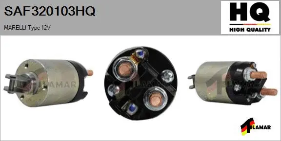 Solenoid Switch, starter (SAF320103HQ)