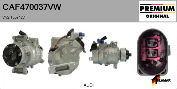 Compressor, air conditioning (CAF470037VW)