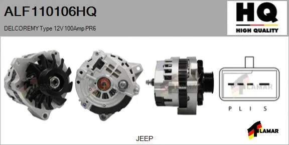 Alternator (ALF110106HQ)
