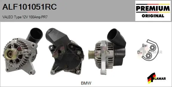 Alternator (ALF101051RC)