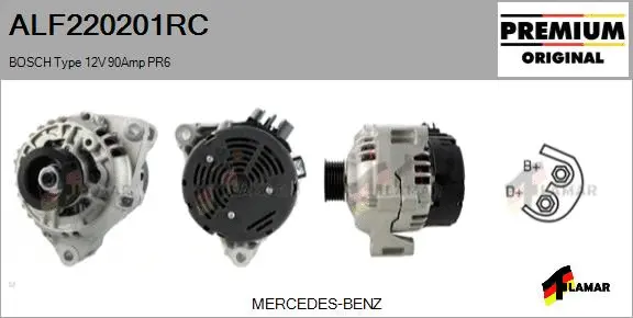 Alternator (ALF220201RC)