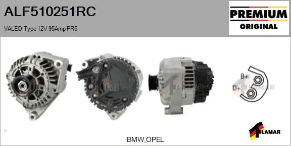 Alternator (ALF510251RC)