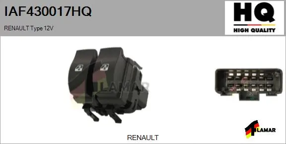 Switch, window regulator (IAF430017HQ)