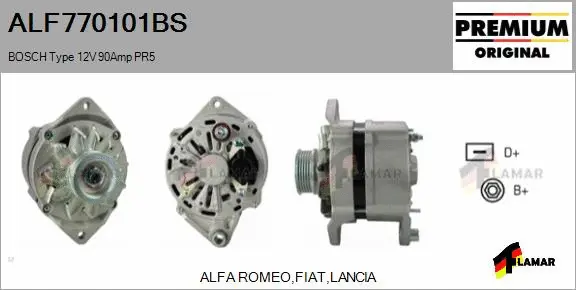 Alternator (ALF770101BS)