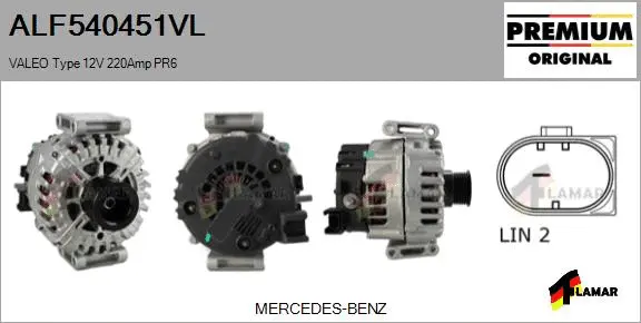 Alternator (ALF540451VL)