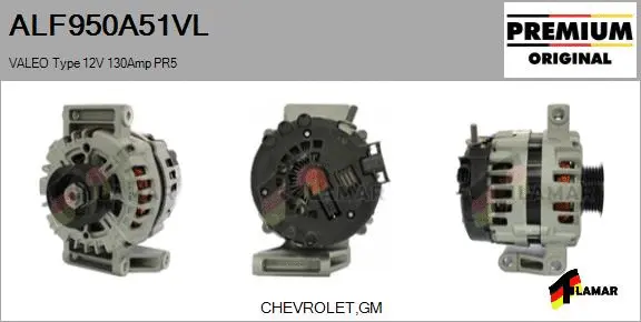 Alternator (ALF950A51VL)