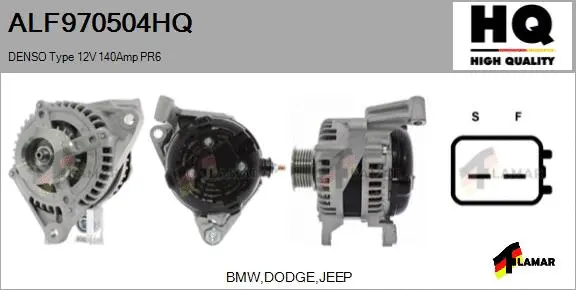 Alternator (ALF970504HQ)