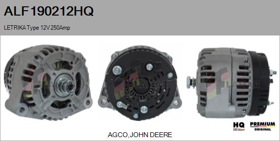 Alternator (ALF190212HQ)