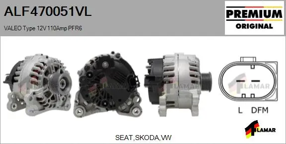 Alternator (ALF470051VL)