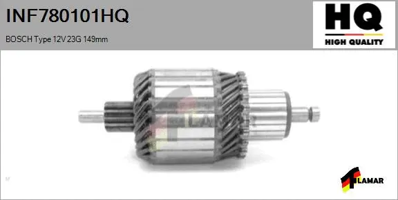 Armature, starter (INF780101HQ)