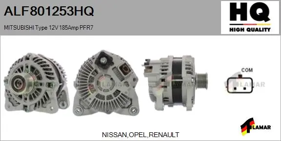 Alternator (ALF801253HQ)