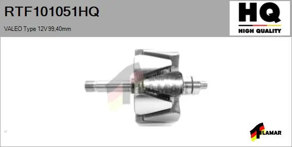 Rotor, alternator (RTF101051HQ)