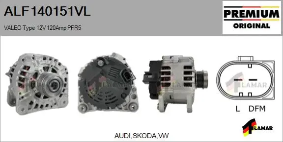 Alternator (ALF140151VL)
