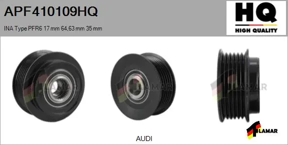 Belt Pulley, alternator (APF410109HQ)