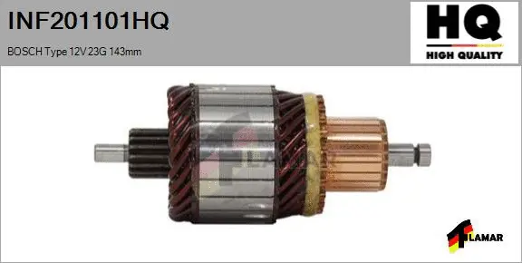 Armature, starter (INF201101HQ)