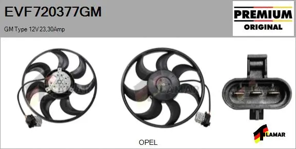 Fan, engine cooling (EVF720377GM)