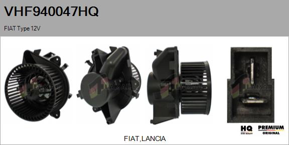 Interior Blower (VHF940047HQ)