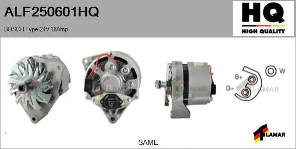 Alternator (ALF250601HQ)