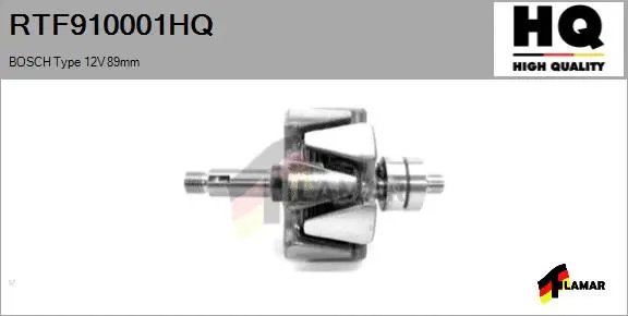 Rotor, alternator (RTF910001HQ)