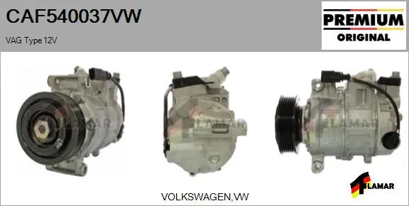 Compressor, air conditioning (CAF540037VW)