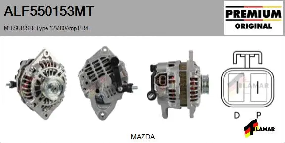 Alternator (ALF550153MT)