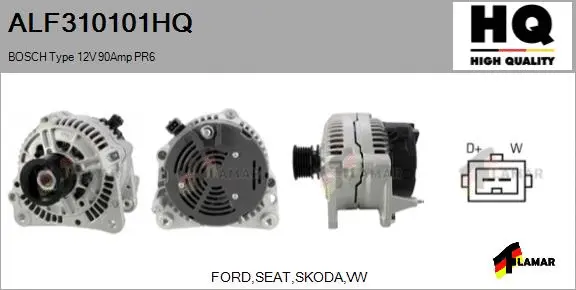 Alternator (ALF310101HQ)