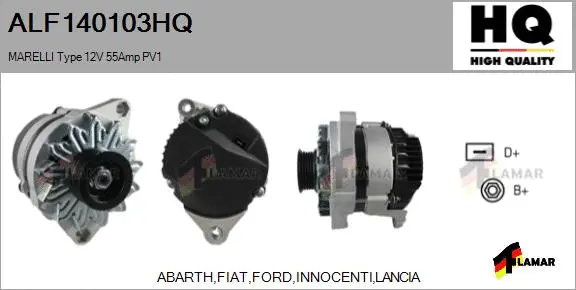 Alternator (ALF140103HQ)