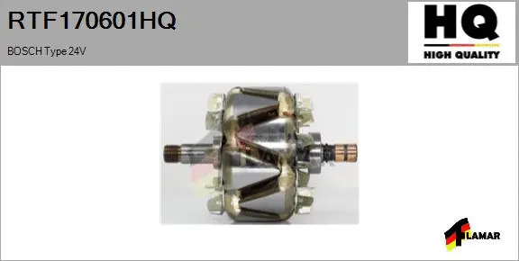 Rotor, alternator (RTF170601HQ)