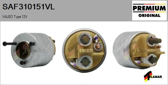 Solenoid Switch, starter (SAF310151VL)