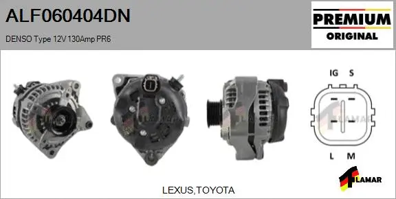 Alternator (ALF060404DN)