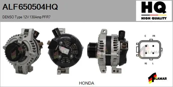 Alternator (ALF650504HQ)