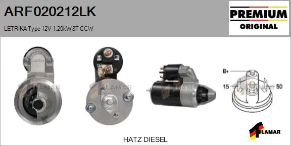 Starter (ARF020212LK)