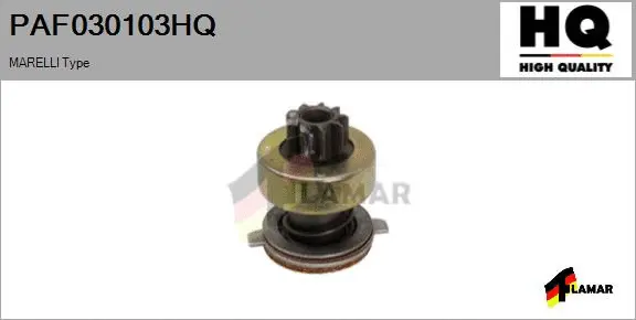 Pinion, starter (PAF030103HQ)