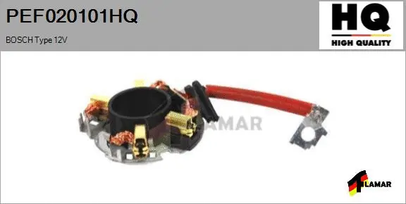 Holder, carbon brushes (PEF020101HQ)